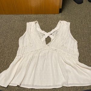 White American Eagle Top